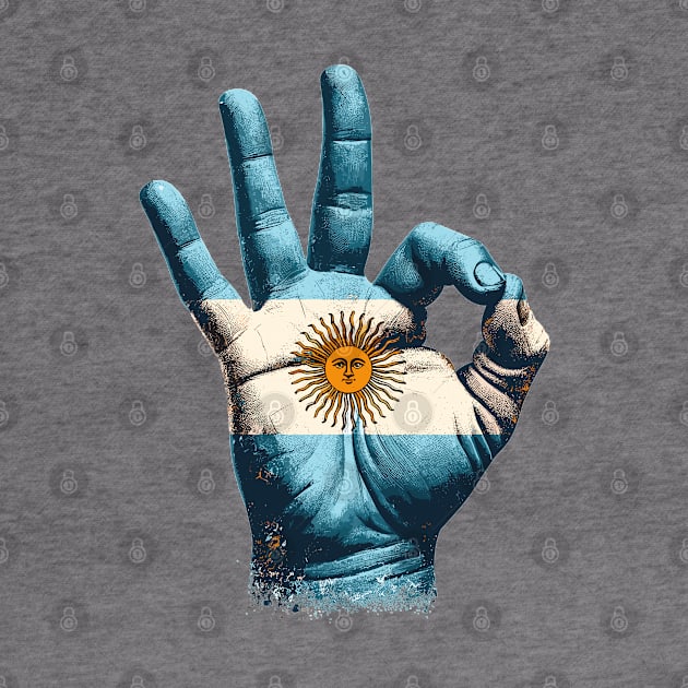 Argentine Flag by Vehicles-Art